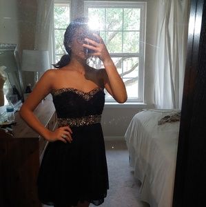 Black formal dress